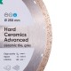 Круг алмазний вiдрiзний 1A1R 250 Hard ceramics Advanсed