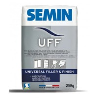 Шпаклiвка унiверсальна SEMIN UFF (сумiш для швiв ГК) 20 кг