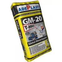 Шпаклiвка гiпсова фiнiшна маш. нанесення  Sika ADEPLAST GM-20 Т-МАХ 20 кг