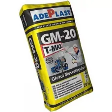 Шпаклiвка гiпсова фiнiшна маш. нанесення  Sika ADEPLAST GM-20 Т-МАХ 20 кг