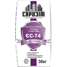 Штукатурка гіпсова стартова Єврозіт ЄС-74 30 кг