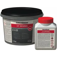 Фуга Sika SCHONOX CF DESIGN (АВ) (затирка епоксидна) біла 5 кг