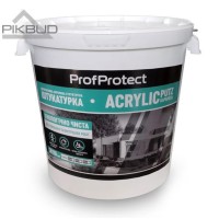 Штукатурка декоративна акрилова "баранець"  DDT ProfProtect Acrylic putz (зерно 1,5 мм) 25 кг