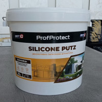 Штукатурка декоративна силіконова "баранець"  DDT ProfProtect Silicone putz (зерно 1,5 мм) 25 кг