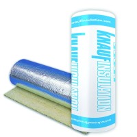 Базальтова фольгована вата  KNAUF 2 см (10 м в рулоні)