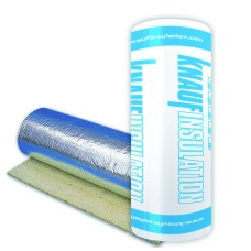 Базальтова фольгована вата  KNAUF 2 см (10 м в рулоні)