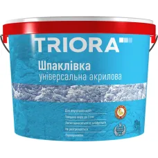 Шпаклівка універсальна TRIORA акрилова 16 кг