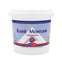 Клей акриловий ІРКОМ-МОНТАЖ ІР-41 1,5 кг