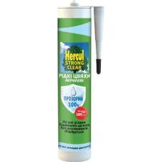 Клей рідкі цвяхи акрилові HERCUL STRONG CLEAR прозорий 280мл