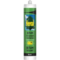 Бітумний герметик HERCUL Bitum чорний 280мл 