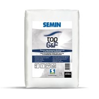 Шпаклівка готова SEMIN  TOP G&F (для механічного та ручного нанесення) мішок 25 кг