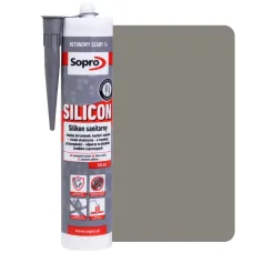 Силікон Sopro Silicon BETONOWY SZARY ALU №14 (бетонно-сірий) 310 мл