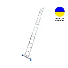 Алюмінієва односекційна драбина UNOMAX VIRASTAR 14 сходинок