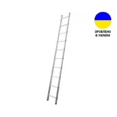 Алюмінієва односекційна драбина UNOMAX VIRASTAR 10 сходинок
