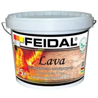 Штукатурка декоративна акрилова Feidal Lava з перламутровим блиском 2,5 л