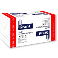 Пінопласт GRANT EPS 80 35/2 см (30 шт/пачка) Чернівці