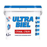 Фарба інтер'єрна SNIEZKA Ultra Biel 4.2 кг/3 л