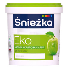 Фарба інтер'єрна SNIEZKA Еко 1.4 кг/1 л