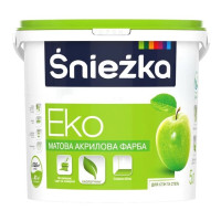 Фарба інтер'єрна SNIEZKA Еко 7 кг/5 л