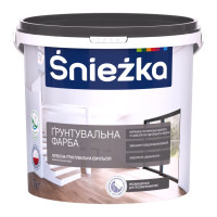 Ґрунтувальна фарба латексна водоемульсійна Sniezka 7 кг/5 л білий