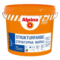 Фарба структурна Alpina Expert Strukturfarbe біла 16 кг