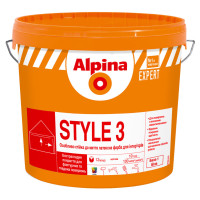 Фарба інтер'єрна латексна Alpina Expert Style 3 База 1 біла 10 л/13.8 кг