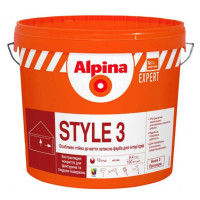 Фарба інтер'єрна латексна Alpina Expert Style 3 мат База 3 прозора 9.4 л/11.9 кг