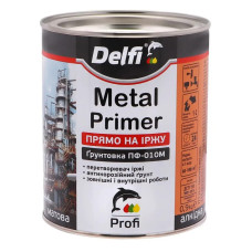 Грунтовка по іржі  DELFI ПФ-010 чорний 0,9 кг