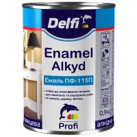 Емаль алкідна DELFI ПФ-115П синій  0,9 кг