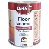 Емаль алкідна для підлоги DELFI ПФ-266П червоно-коричневий 0,9 кг