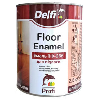 Емаль алкідна для підлоги DELFI ПФ-266П жовто-коричневий 2,8 кг