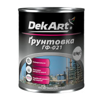 Грунтовка DEKART ГФ-021 сірий 0.9 кг