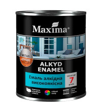 Емаль алкідна високоякісна Maxima біла матова 2.3кг