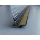 Привіконний профіль 2,5 м з сіткою 9/3 темний горіх