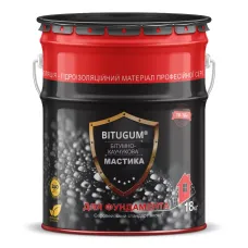 Мастика бітумно-каучукова IZOFAST Bitugum 18 кг 