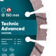  Круг алмазний вiдрiзний 1A1RSS 150 Technic Advanced
