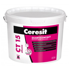 Ґрунтуюча силіконова фарба Ceresіt СТ 15 silicone 10 л