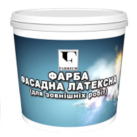 Латексна фасадна фарба FARBIUM (екологічно чиста) 10 л