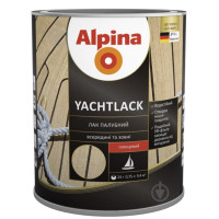 Лак яхтовий глянцевий Alpina Yachtlack прозорий 0,75 л 