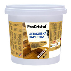 Шпаклівка паркетна ProCristal Ircom Decor IР-33 сосна 1.5 кг 