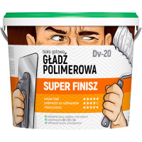 Шпаклівка полімерна MEGARON SUPER FINISZ Dv-20 білий 20 кг