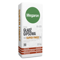 Гіпсова штукатурка MEGARON SUPER FINISZ GT-120 (Мульті-Фініш) 20 кг
