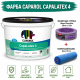Універсальна інтер'єрна латексна фарба Caparol XUA CapaLatex 4 B1 10 л + малярна стрічка BEOROL 33 м + валик Beorol 25 см