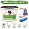 Інтер'єрна матова високоякісна латексна фарба Caparol Samtex 3 E.L.F. B1 10 л + малярна стрічка BEOROL 33 м + валик Beorol 25 см
