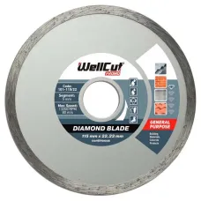 Алмазний відрізний круг Wellcut Promo Плитка 115*5*22.23 мм 
