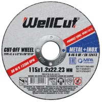 Відрізний диск по металу WellCut 115х1.2х22.23 мм