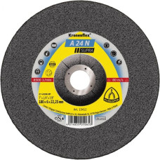 Зачисний круг по металу Klingspor Kronenflex A 24 N Supra 125*6*22.23 мм увігнутий центр (2922)