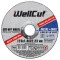 Відрізний диск по металу WellCut 115х1.0х22.23 мм