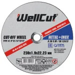 Відрізний диск по металу WellCut 230х1.9х22.23 мм